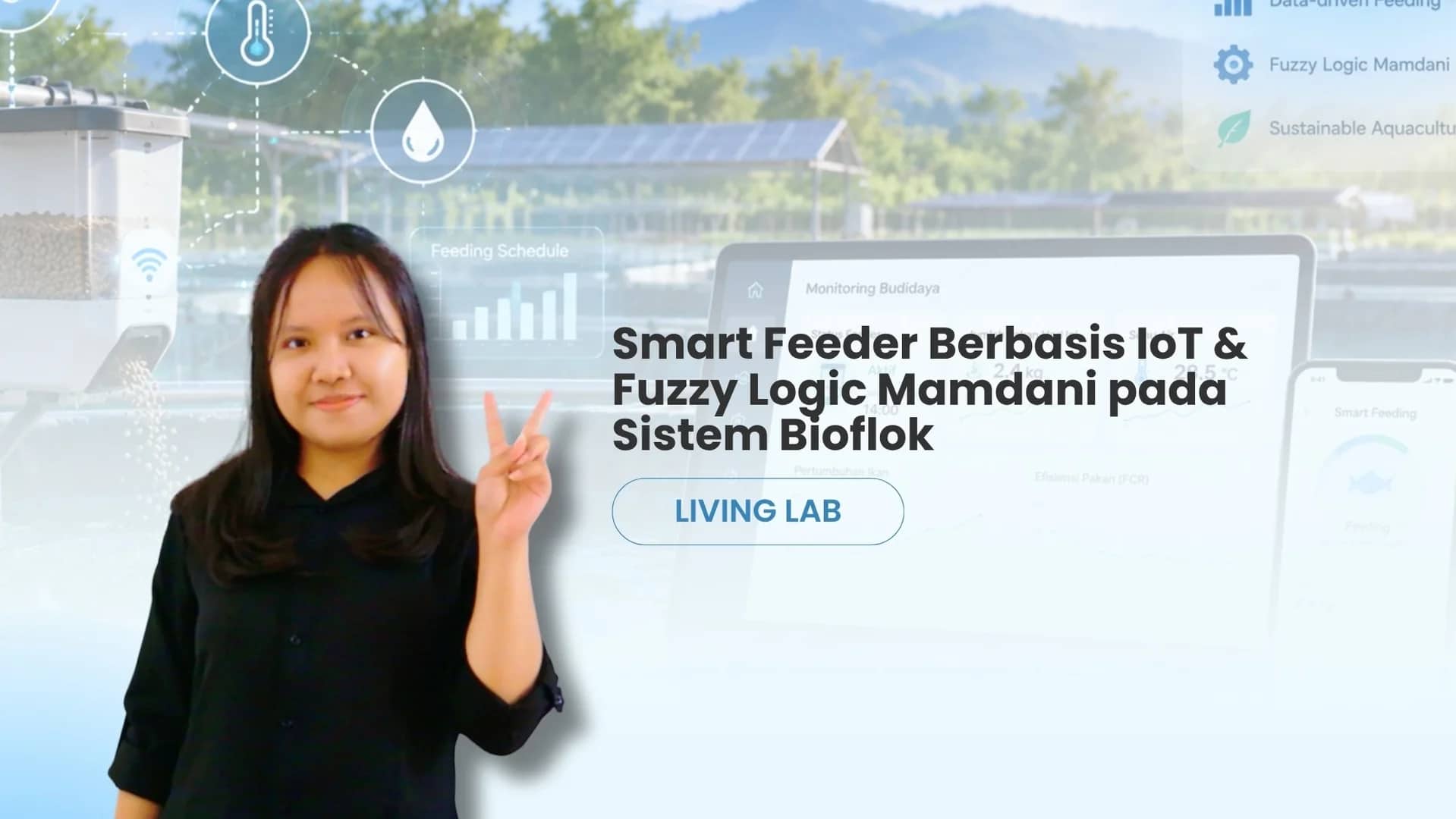 Pengembangan Smart Feeder Berbasis IoT dan Fuzzy Logic Mamdani pada Sistem Bioflok Ikan Nila